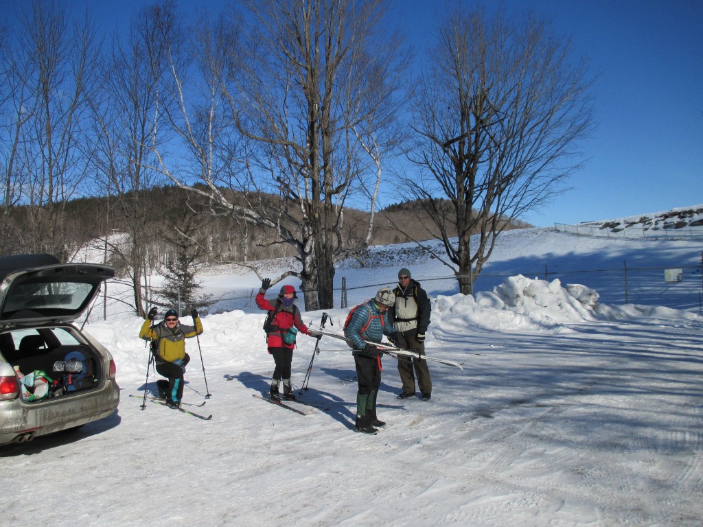 Harriman Dam parking lot